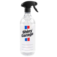 Shiny Garage Leerflasche transparent + Sprühkopf 1L