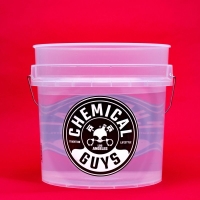 Chemical Guys 4,5-Gallonen Wascheimer Ultra Clear mit Logo